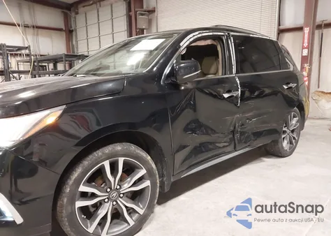 2019 Acura Mdx Advance Pkg из США, поврежденный, VIN 5J8YD4H83KL003700